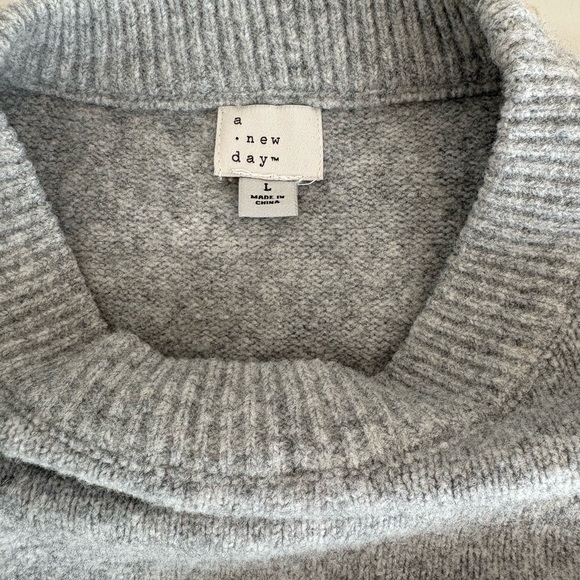 “Love that for you” A New Day Gray Sweater - Picture 2 of 3